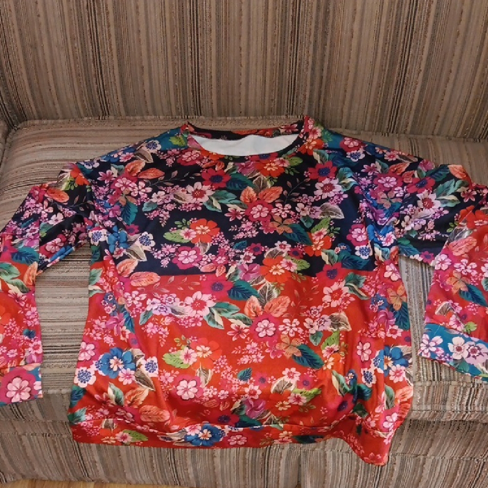 Floral Long Sleeve Top